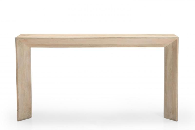 MODERN & ORGANIC SOLID WOOD CONSOLE TABLE