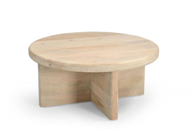 MODERN & ORGANIC SOLID WOOD COFFEE TABLE