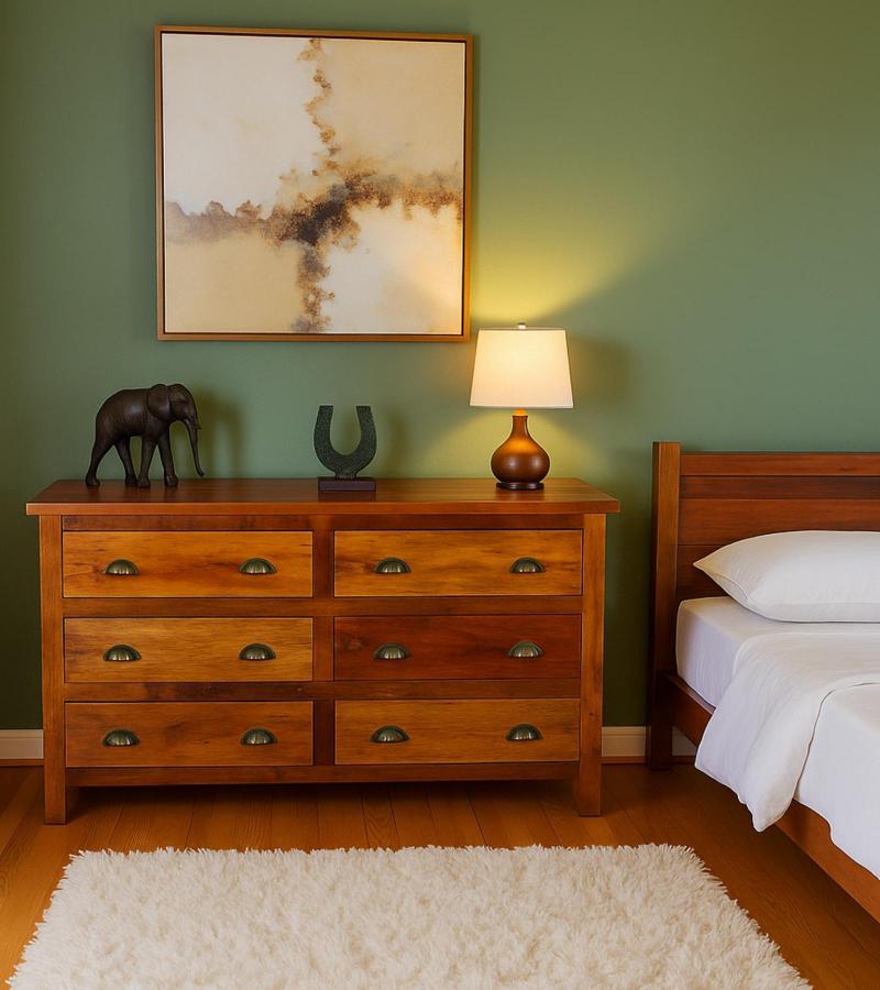 SOLID RECLAIMED TEAK WOOD DRESSER SIDEBOARD BUREAU