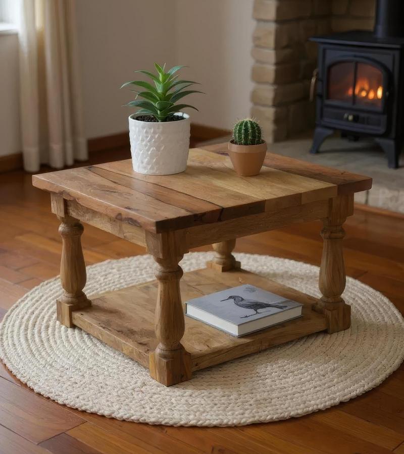 SOLID WOOD COFFEE TABLE