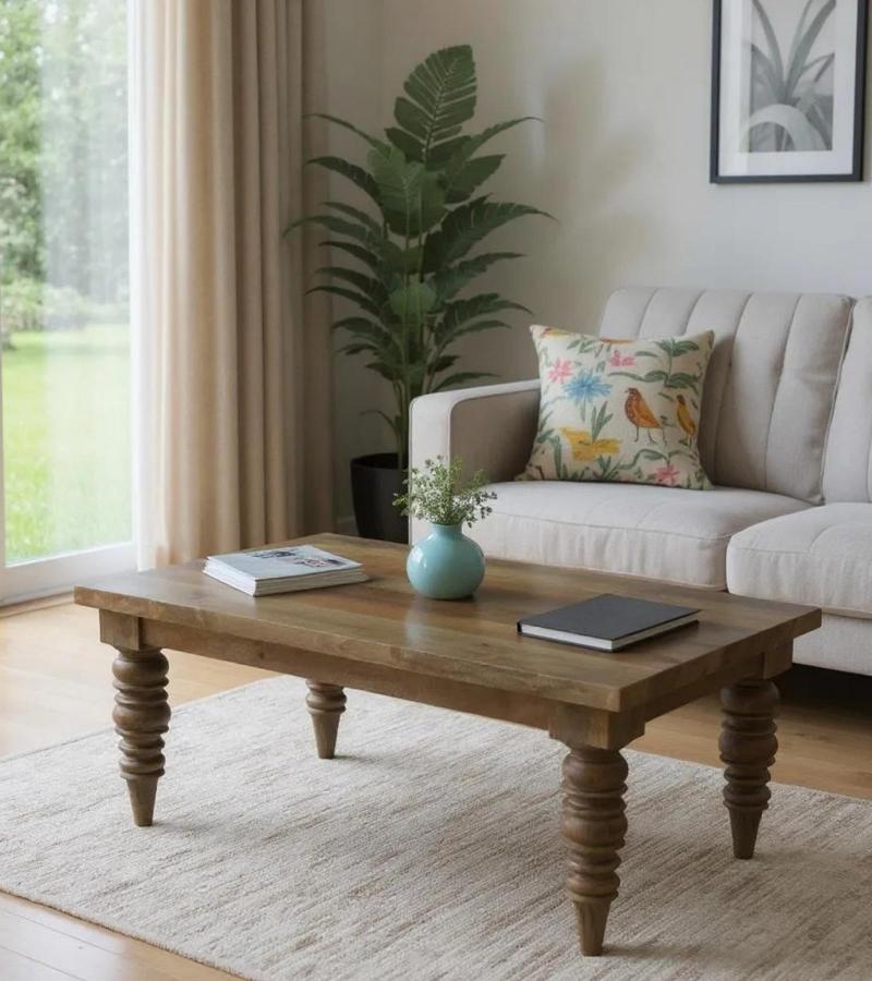 SOLID WOOD COFFEE TABLE