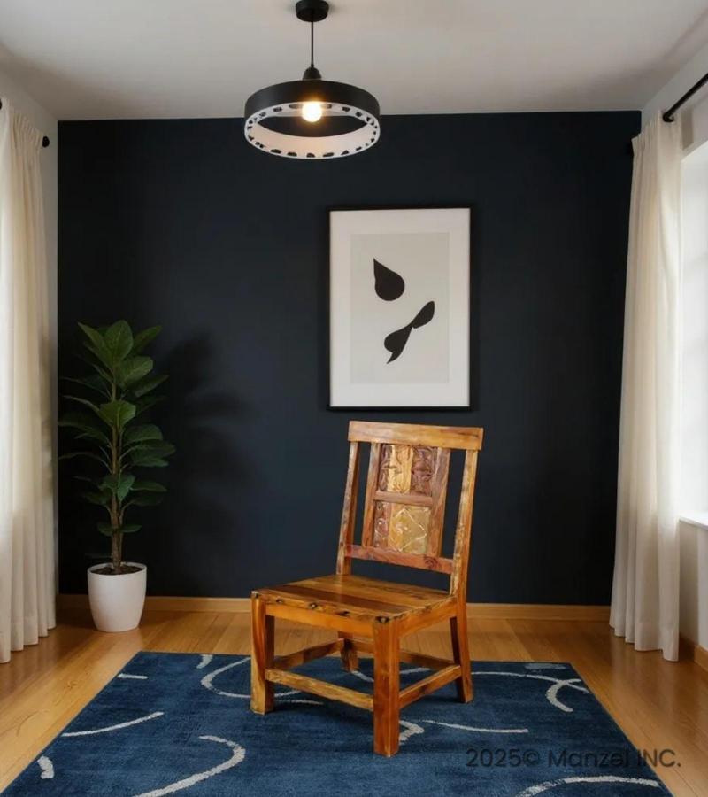 SOLID HAND CARVED RECLAIMED TEAK CHAIR