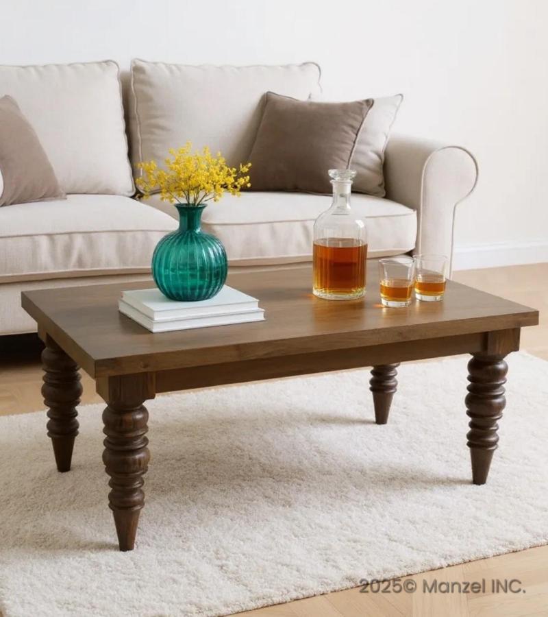 SOLID WOOD COFFEE TABLE