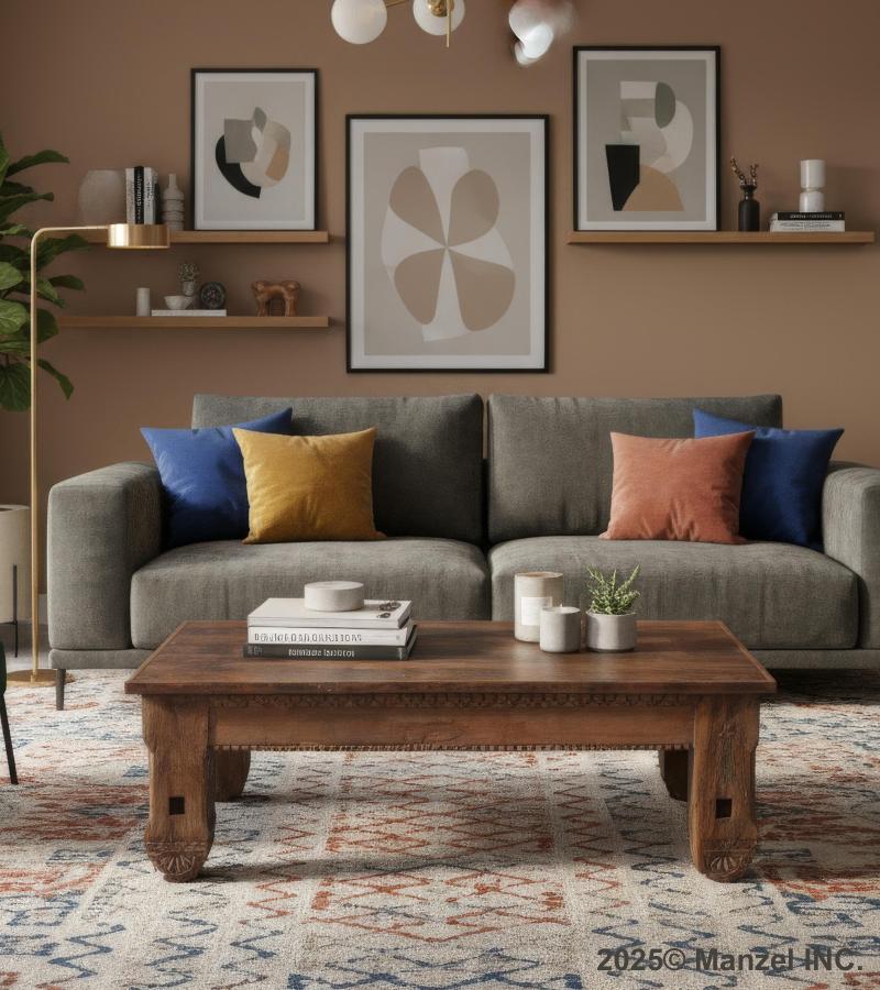 SOLID RECLAIMED WOOD COFFEE TABLE