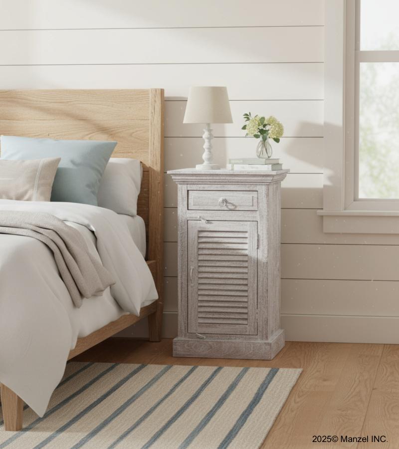 WOODEN 1/1 DRW CABINET