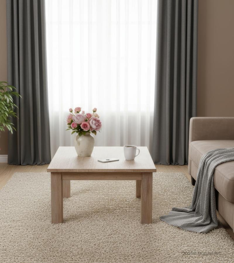 RECLAIMED TEAK COFFEE TABLE