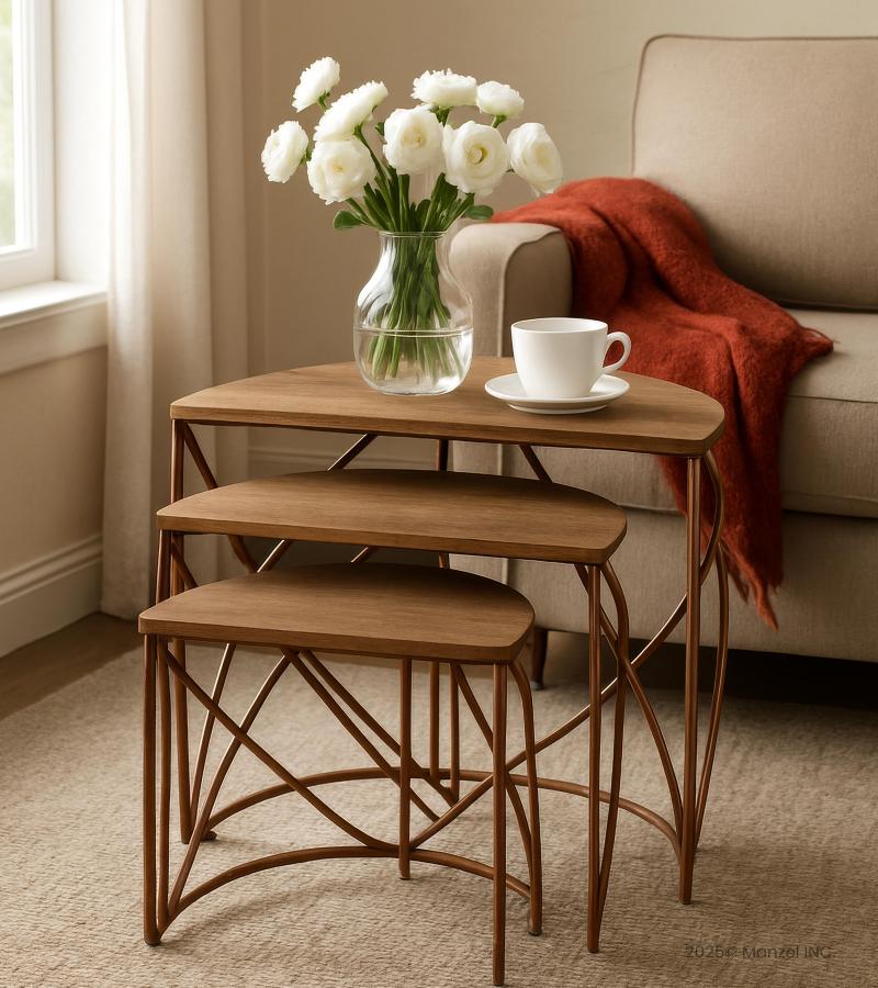 Nesting Side Tables Set Of 3
