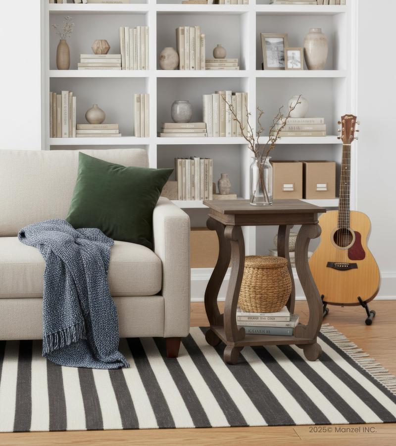 SOLID WOOD END TABLE SIDE TABLE