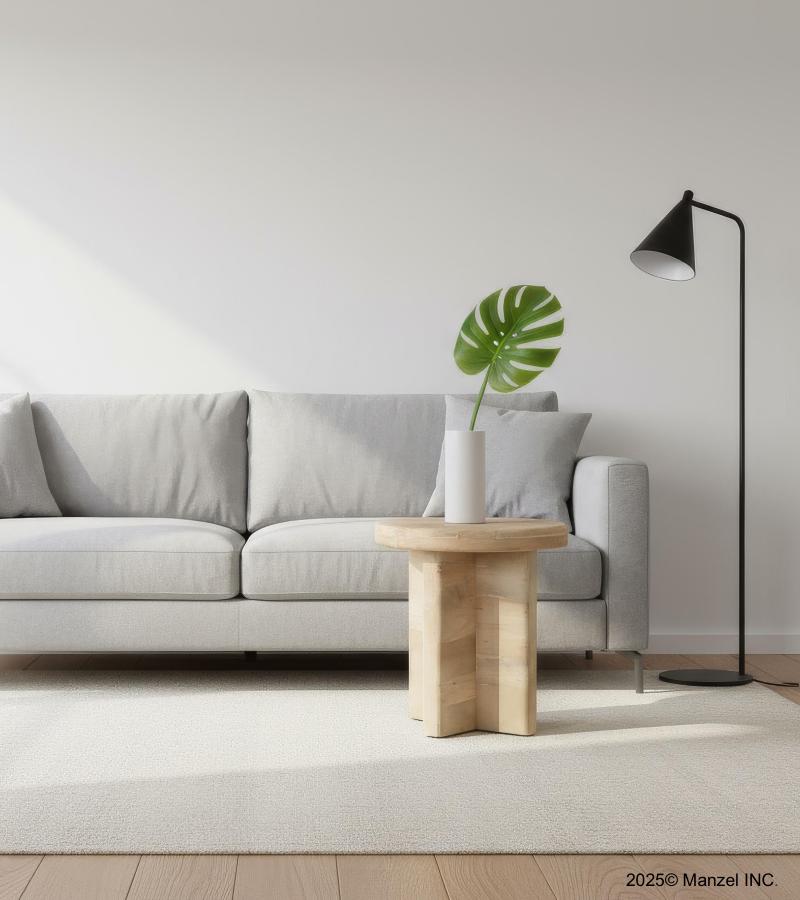 MODERN & ORGANIC SOLID WOOD END TABLE / SIDE TABLE