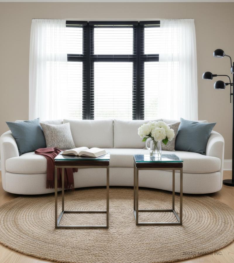 WDN+IRON COFFEE TABLE SET OF 2