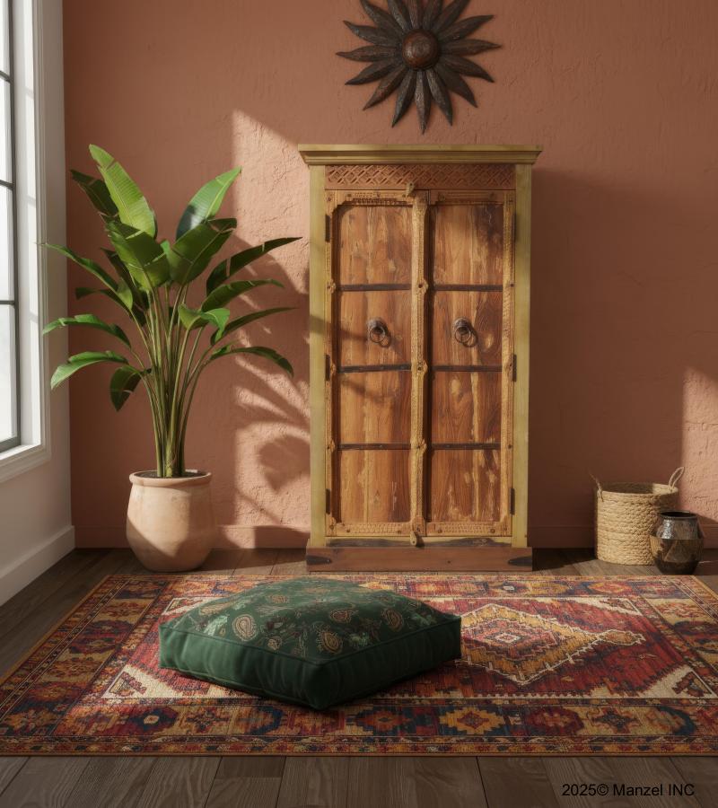 SOLID RECLAIMED TEAK WOOD CABINET