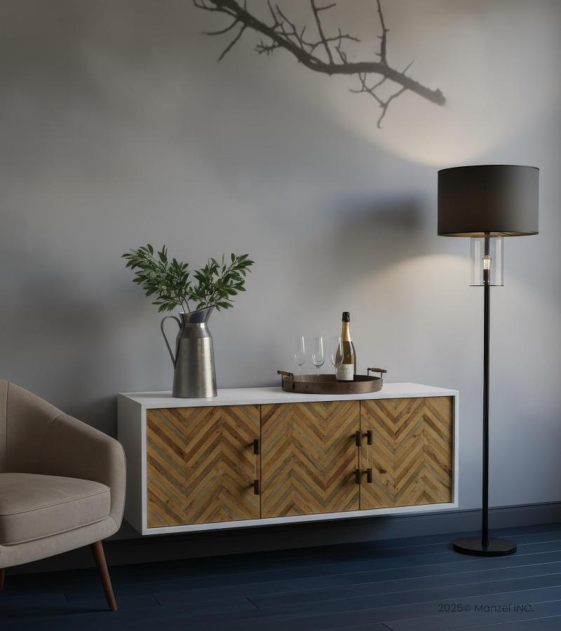 WOOD & IRON CABINET