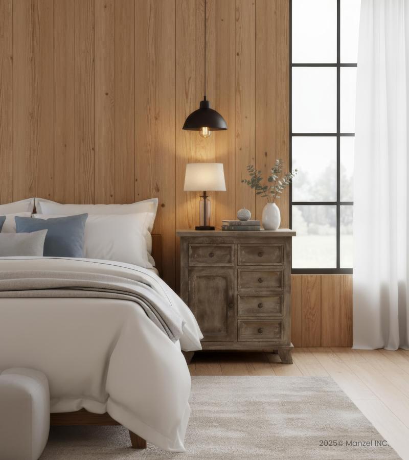 SOLID WOOD SIDEBOARD / END TABLE / NIGHTSTAND