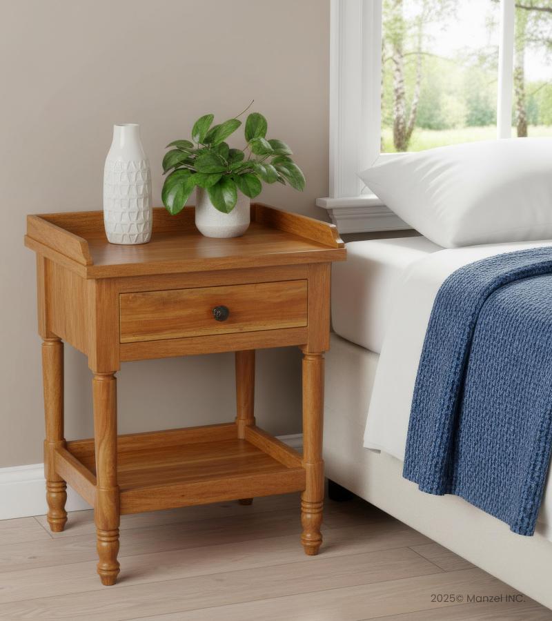 SOLID RECLAIMED TEAK WOOD SIDE TABLE END TABLE