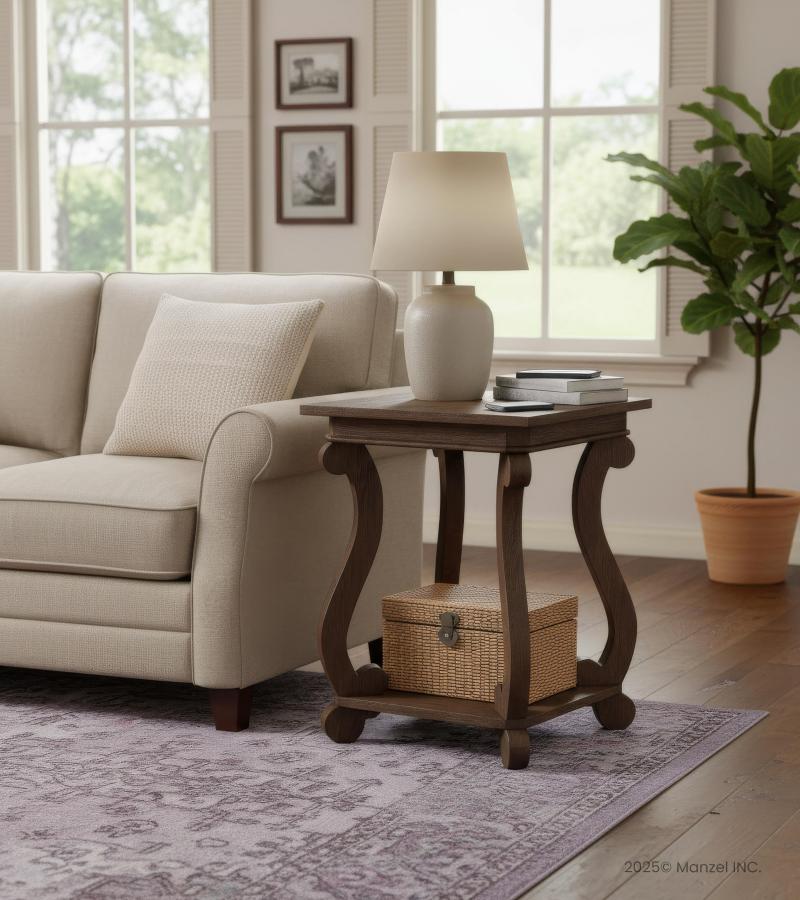 SOLID WOOD END TABLE SIDE TABLE