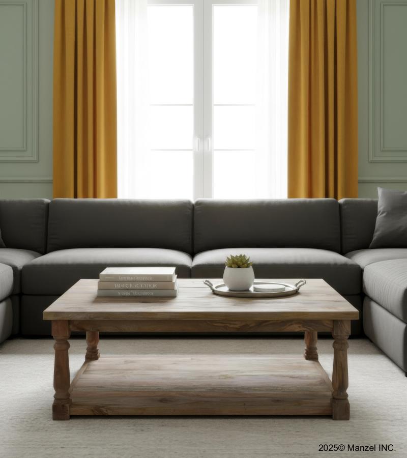 SOLID WOOD COFFEE TABLE - XL
