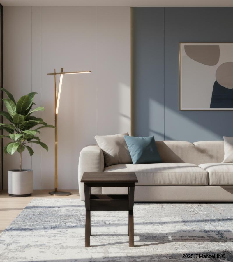 SOLID WOOD END TABLE