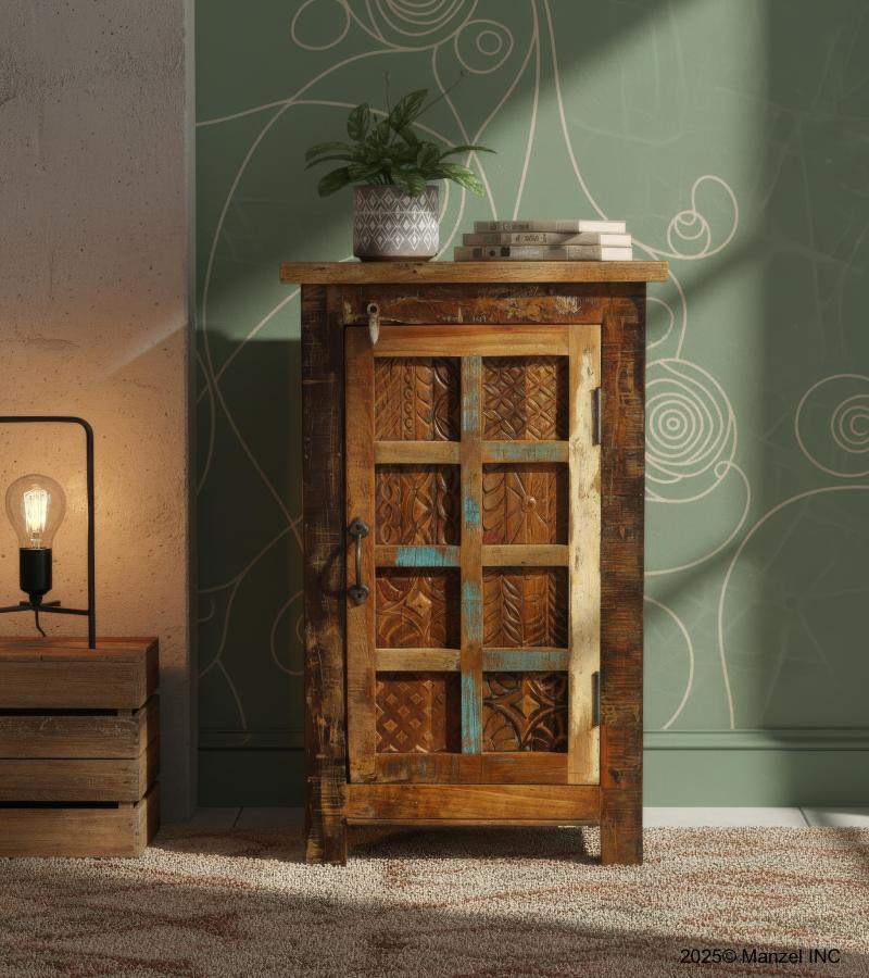 SOLID RECLAIMED TEAK WOOD SIDETABLE END TABLE