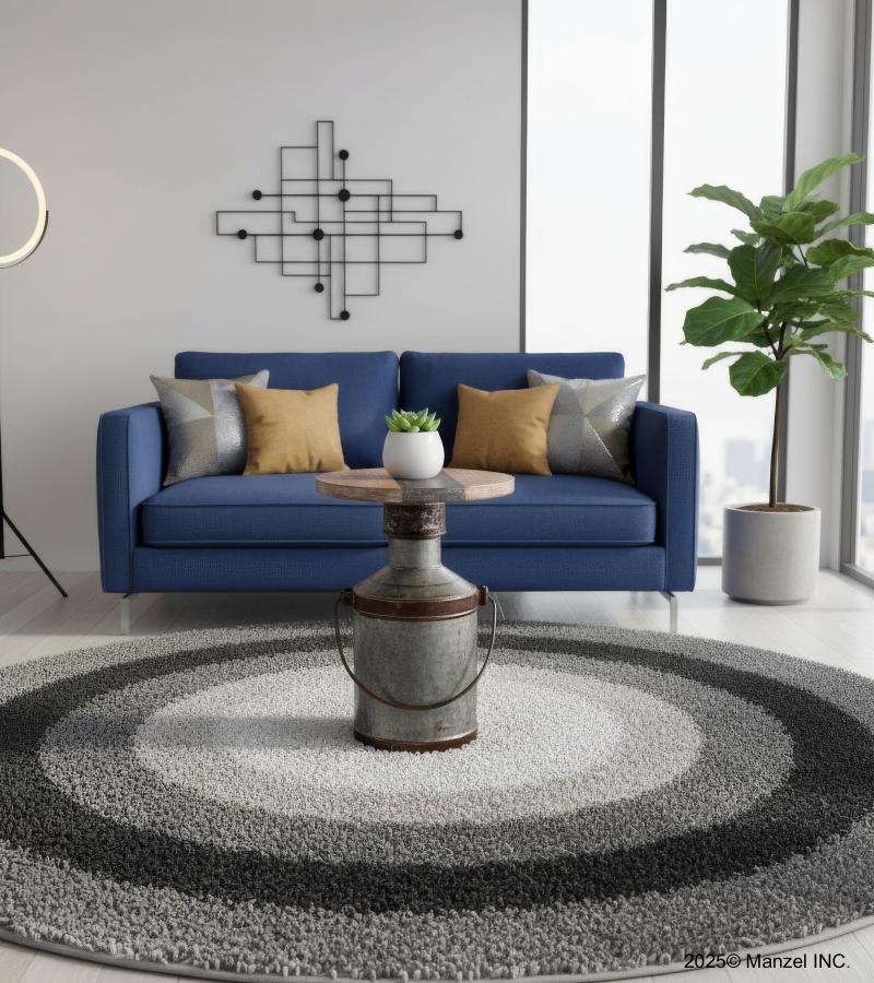 IRON WOODEN DRUM TABLE