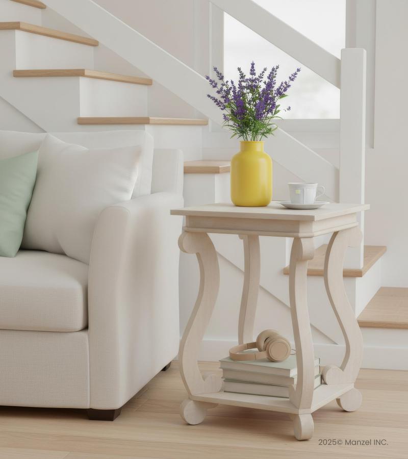 SOLID WOOD END TABLE SIDE TABLE