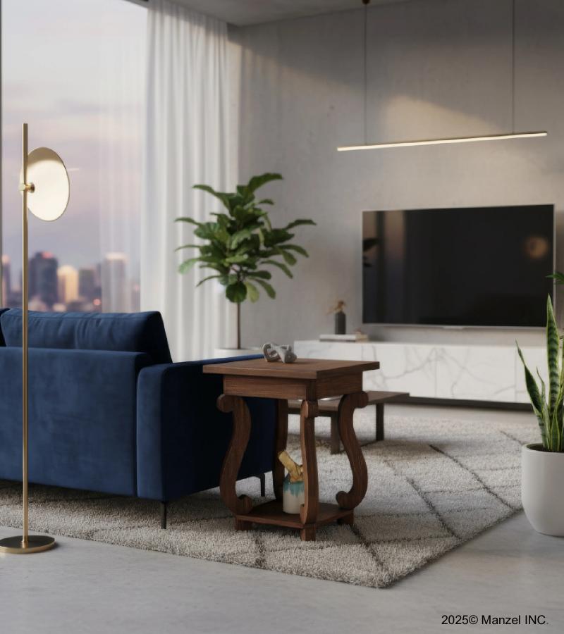 SOLID WOOD END TABLE SIDE TABLE