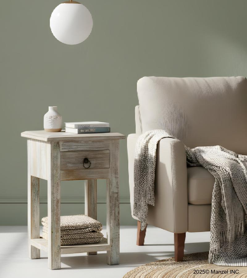 SOLID RECLAIMED TEAK WOOD SIDETABLE END TABLE
