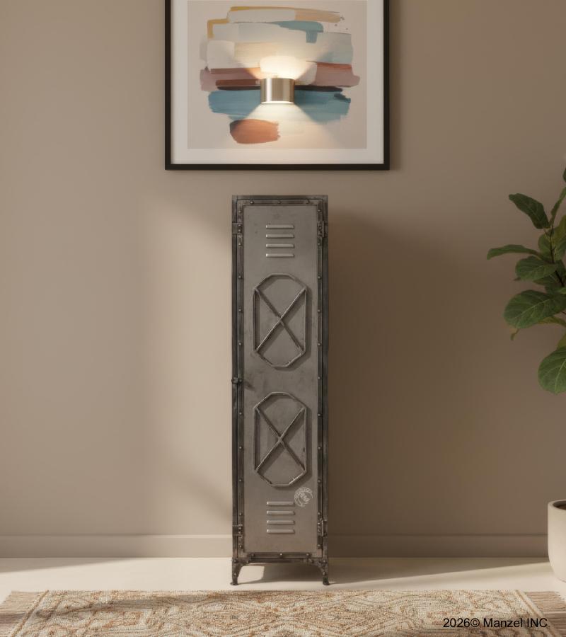 Solid Iron Storage Locker