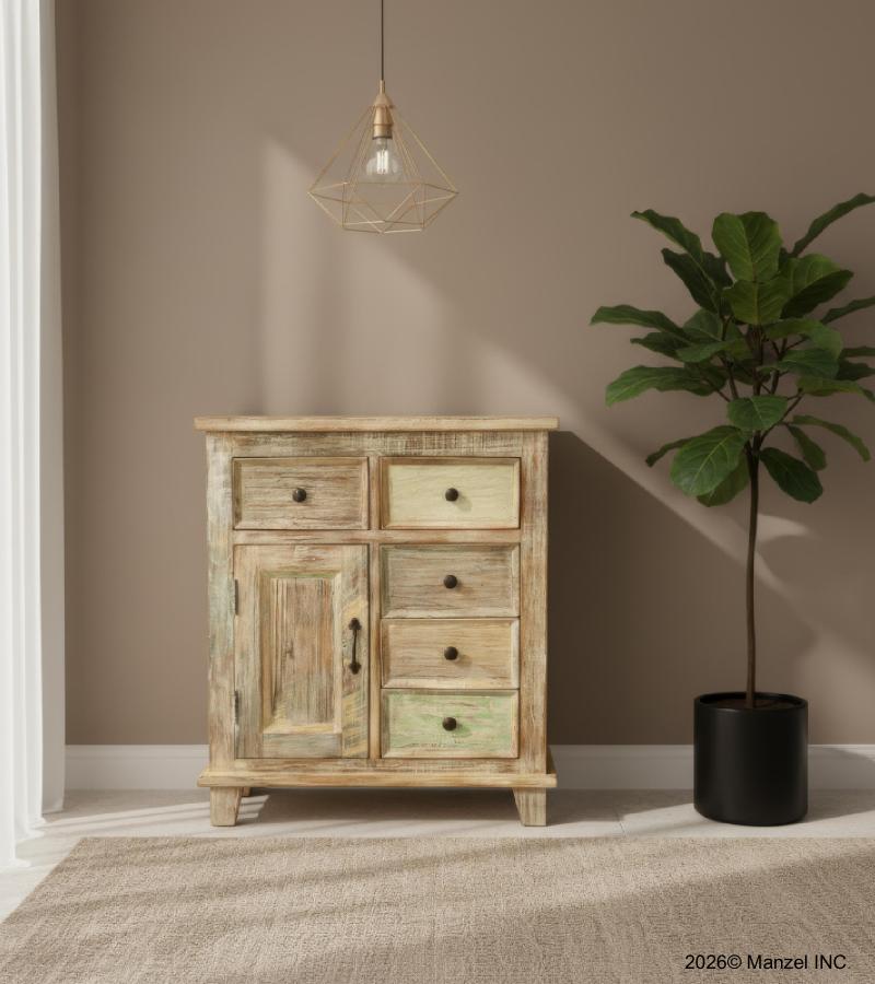 SOLID RECLAIMED TEAK WOOD CABINET