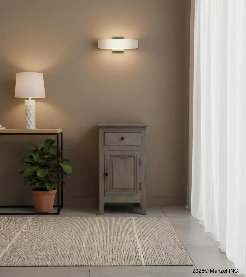 SOLID WOOD NIGHTSTAND / END TABLE