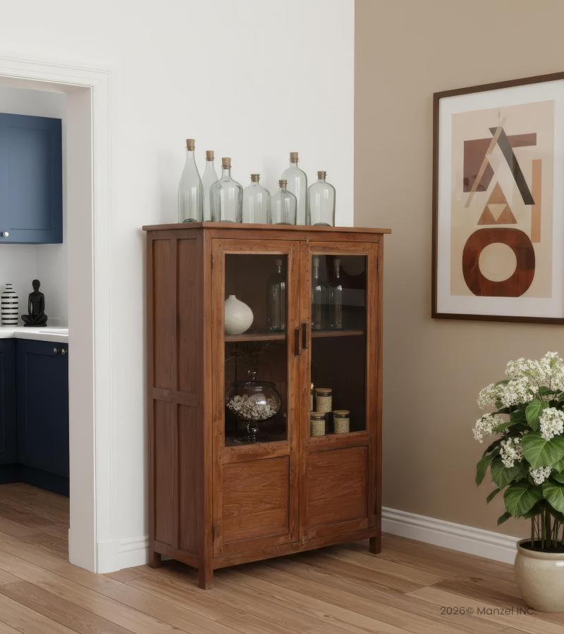 RECLAIMED TEAK CABINET