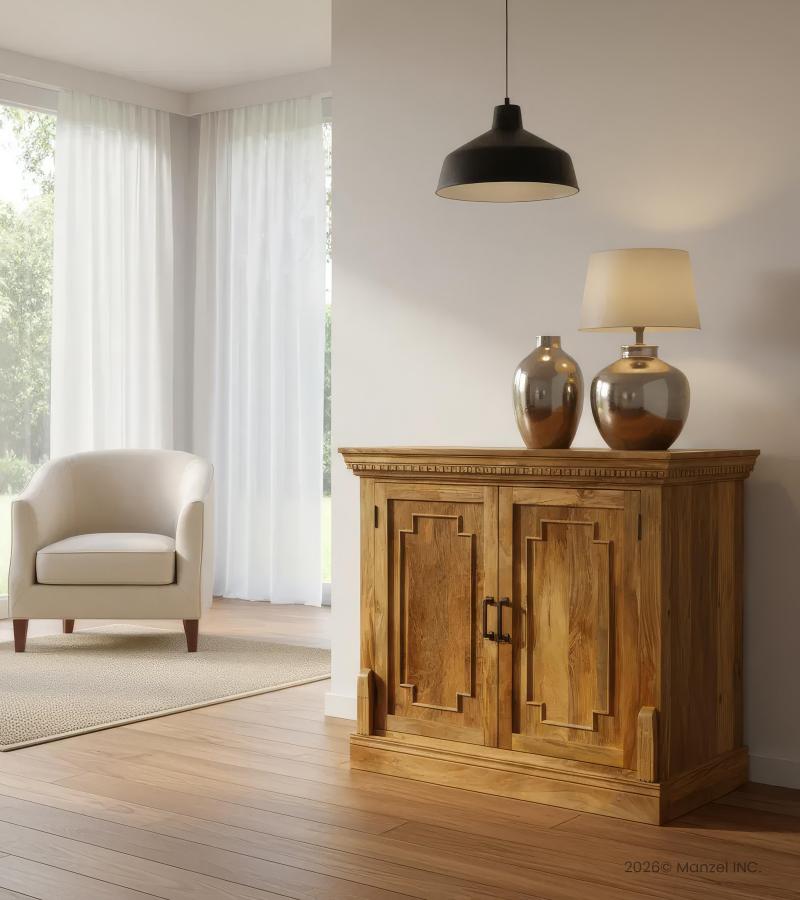 SOLID WOOD CABINET SIDEBOARD