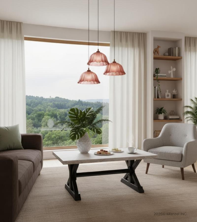 SOLID WOOD & IRON COFFEE TABLE