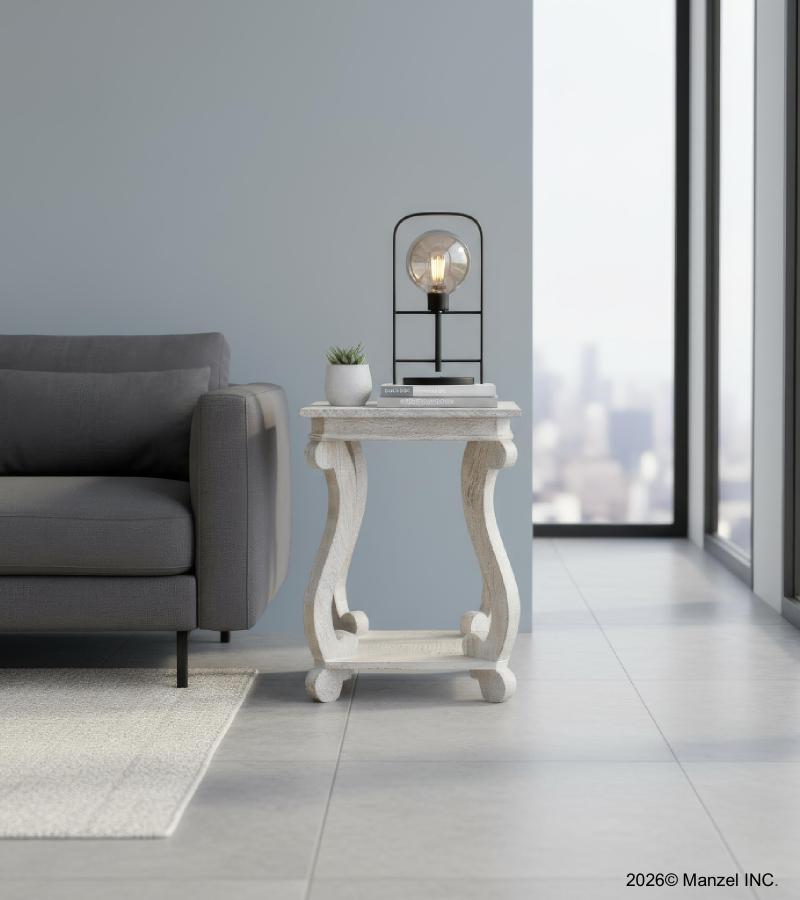 SOLID WOOD END TABLE SIDE TABLE