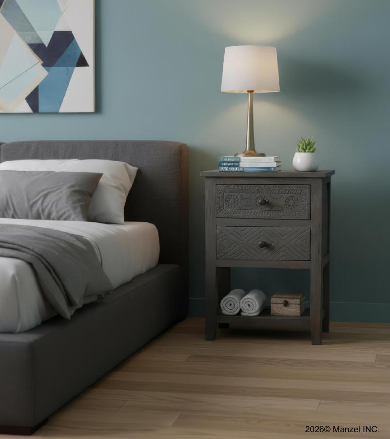 SOLID WOOD END TABLE SIDE TABLE