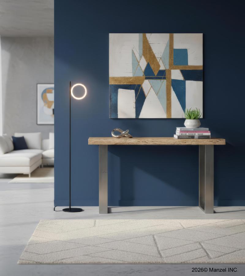 SOLID LIVE EDGE WOOD CONSOLE TABLE