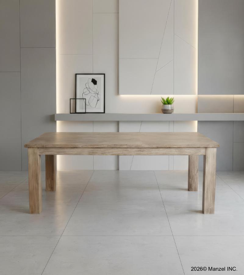 SOLID RECLAIMED TEAK WOOD TABLE