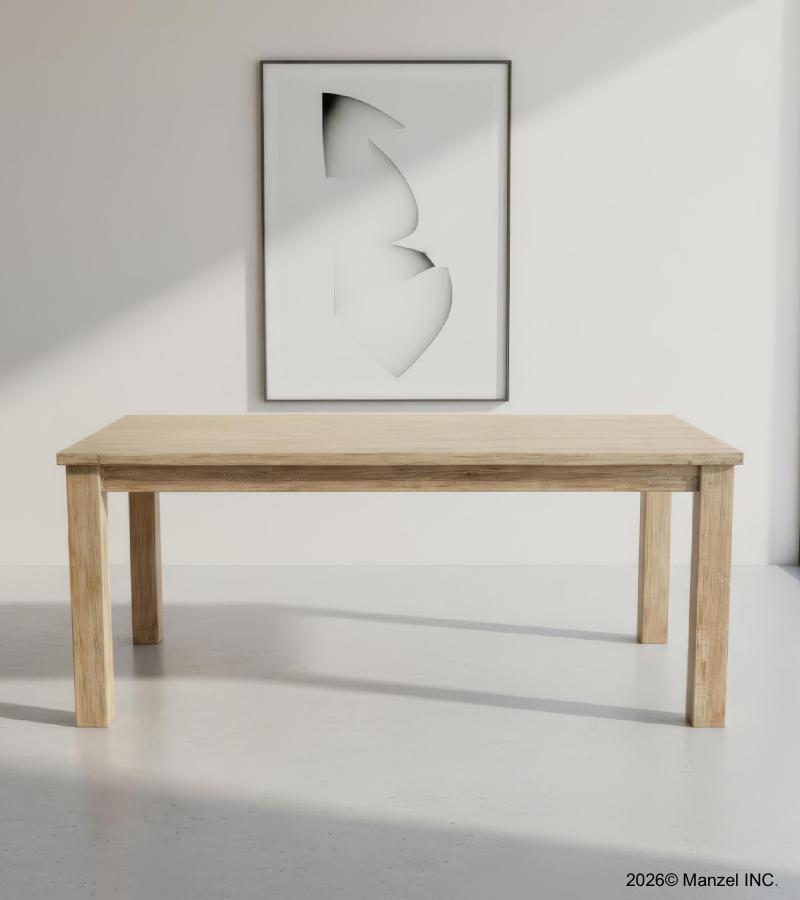 SOLID RECLAIMED TEAK WOOD TABLE