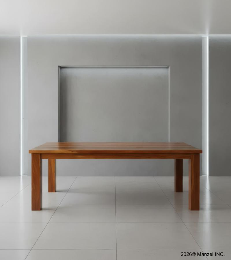 RECLAIMED SOLID TEAK WOOD TABLE