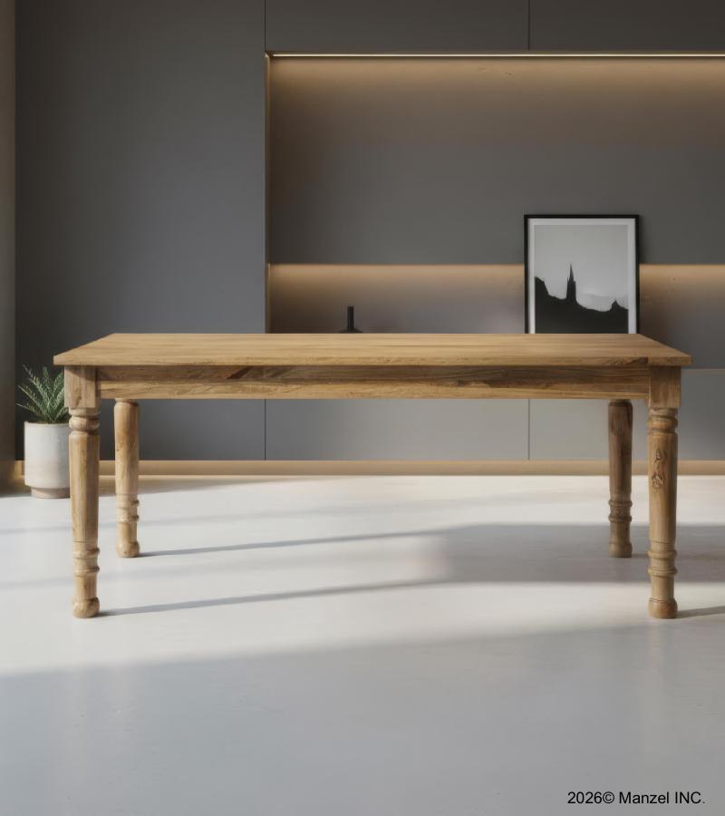 SOLID WOOD DINING TABLE