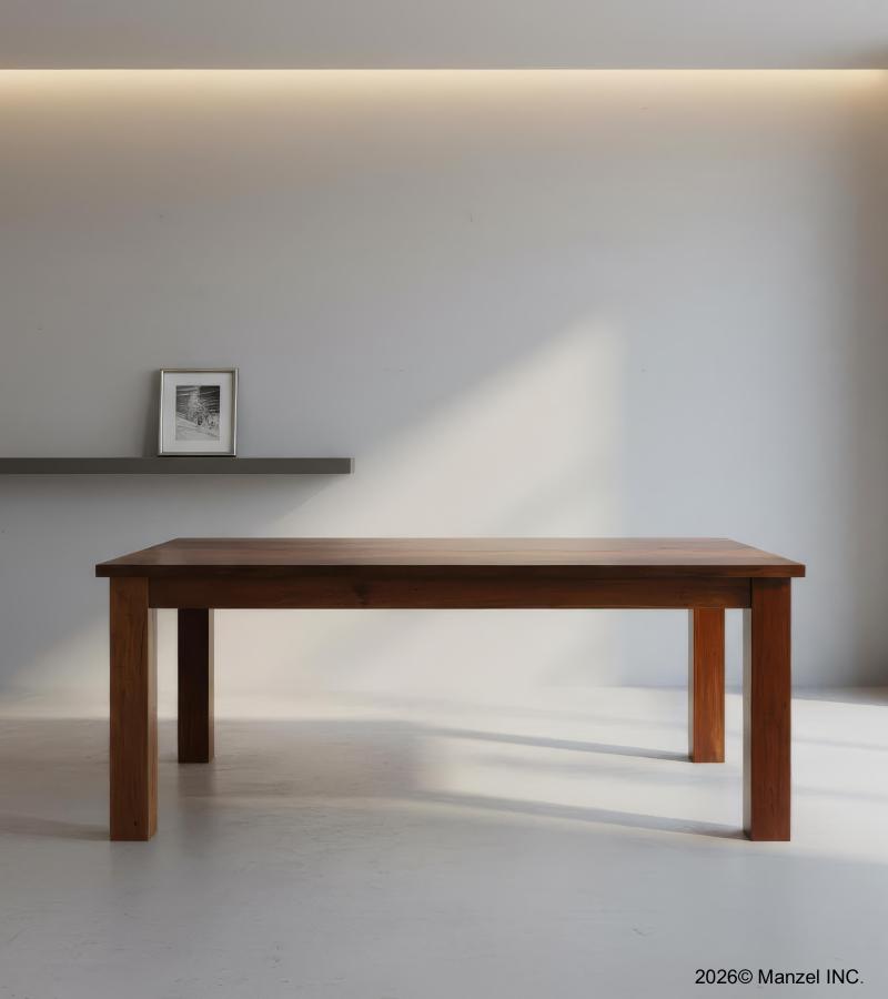 SOLID RECLAIMED TEAK DINING TABLE