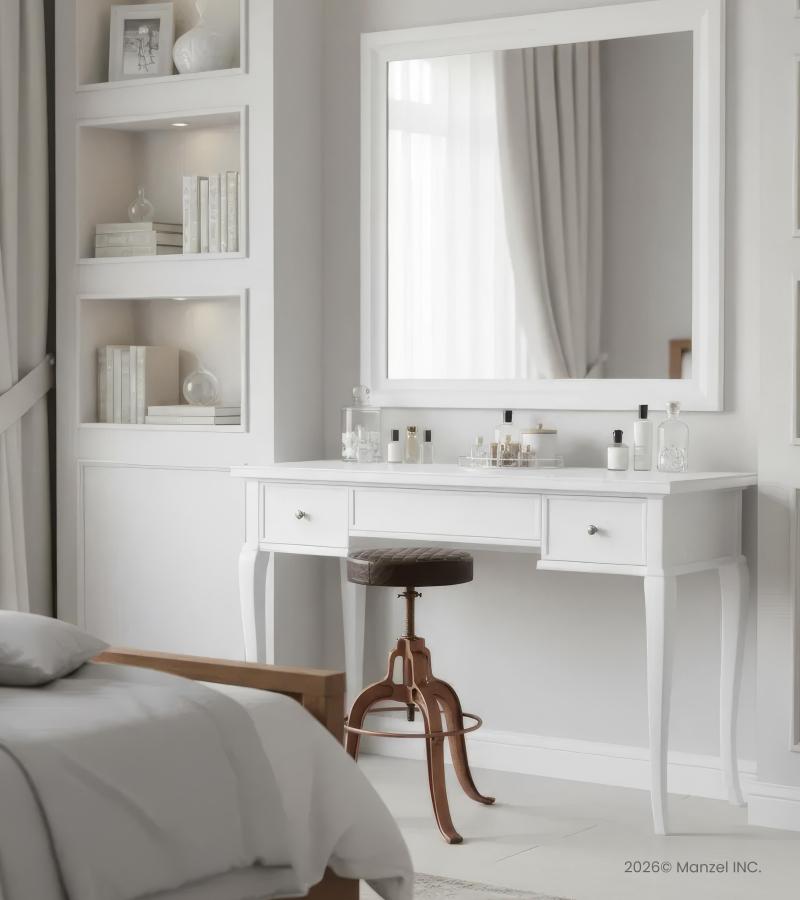 ADJUSTABLE HEIGHT IRON & LEATHER STOOL