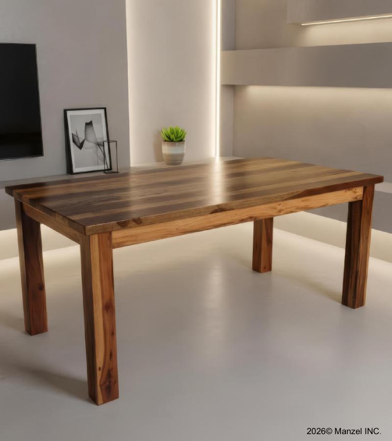 RECLAIMED SOLID TEAK WOOD TABLE
