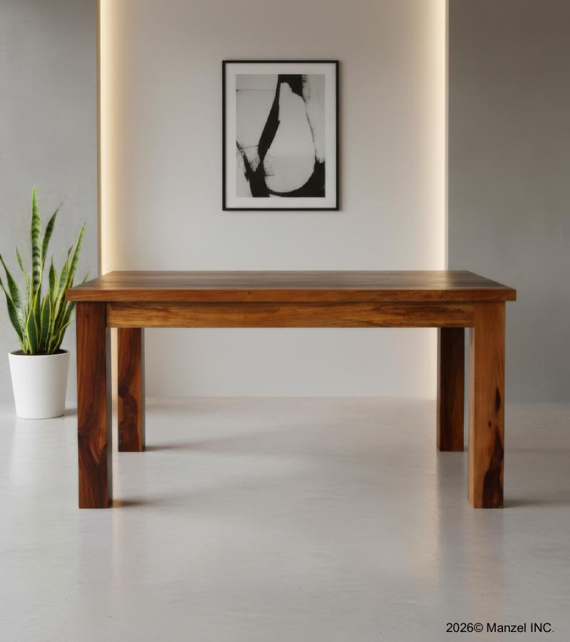 RECLAIMED SOLID TEAK WOOD TABLE