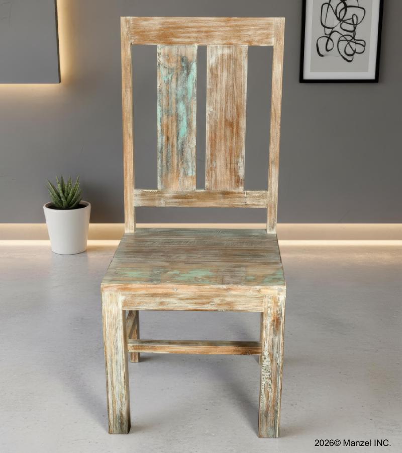 SOLID RECLAIMED TEAK WOOD CHAIR
