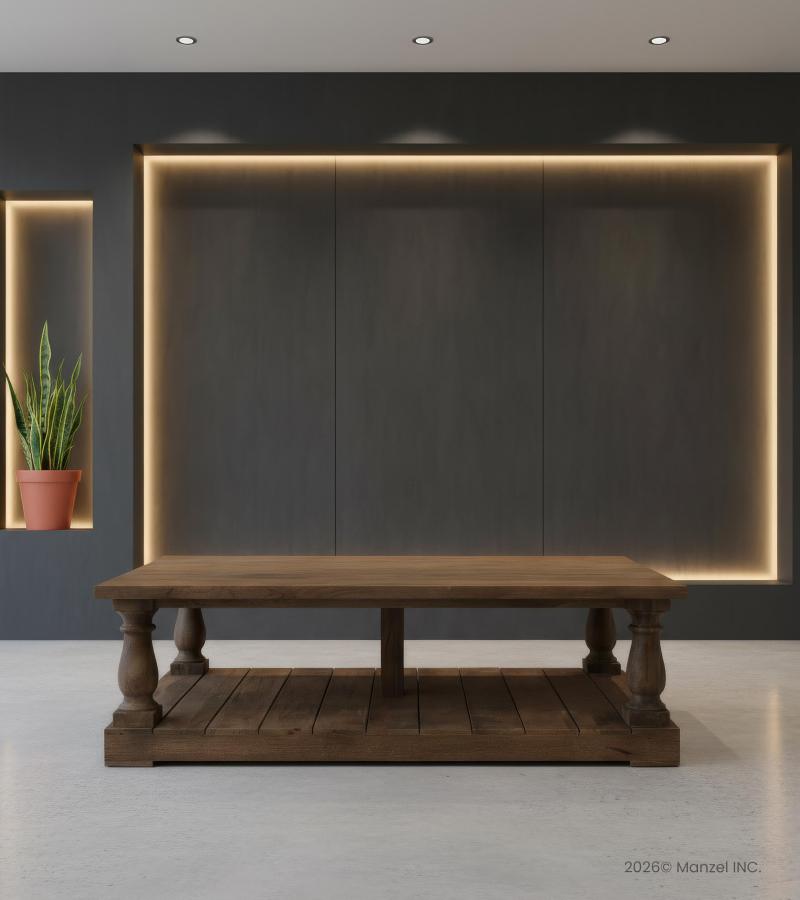 SOLID WOOD COFFEE TABLE