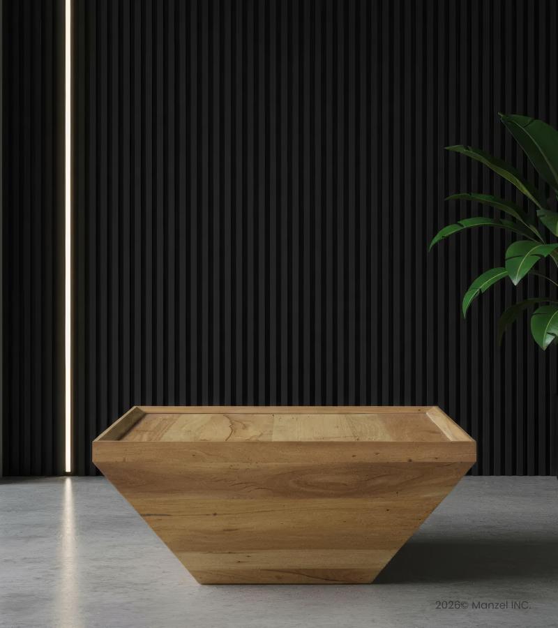 SOLID WOOD COFFEE TABLE