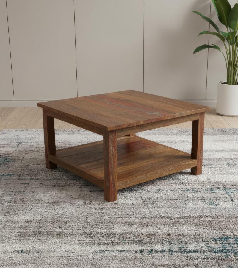 SOLID RECLAIMED TEAK WOOD COFFEE TABLE