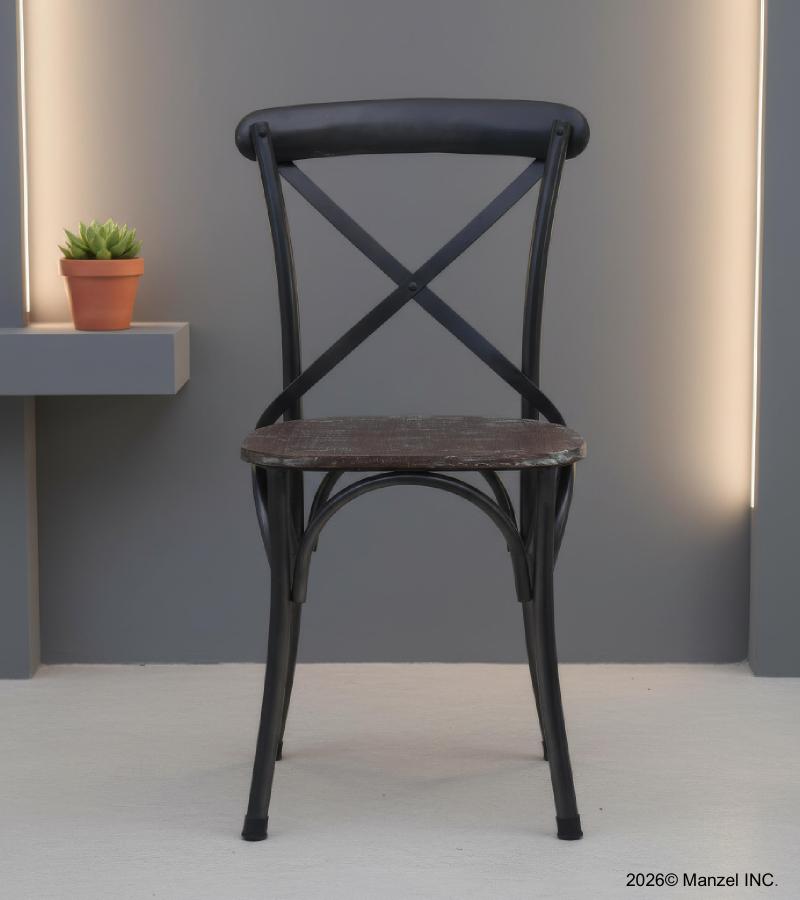 IRON WOODEN CHAIR