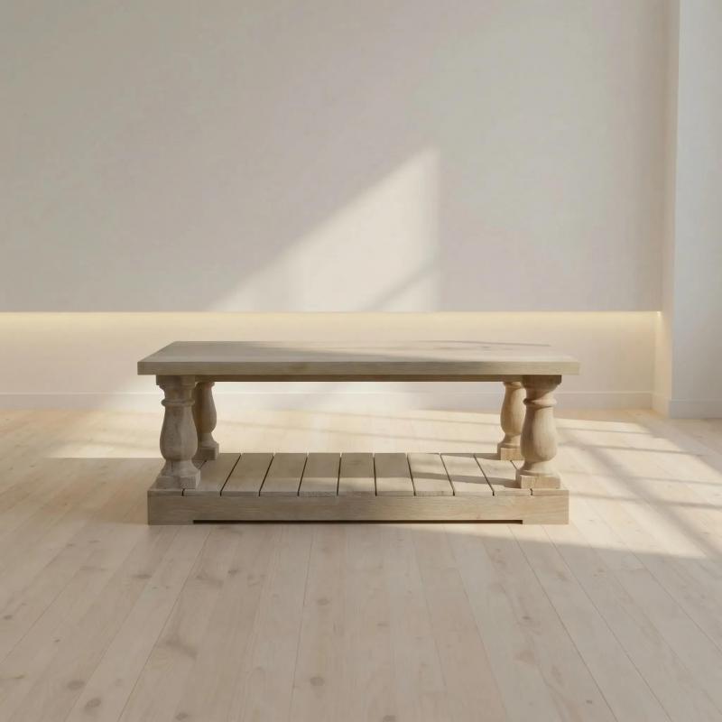 SOLID WOOD COFFEE TABLE