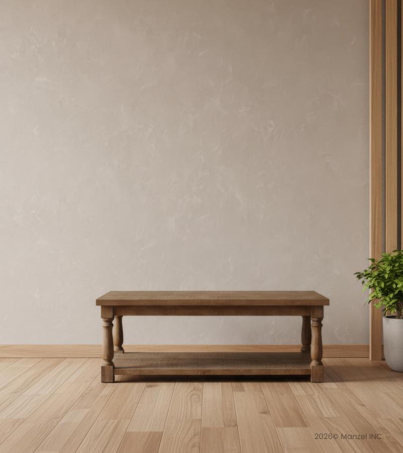 SOLID WOOD COFFEE TABLE - XL